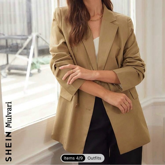 MOTF wool mix straight fit blazer, brand new - Picture 3 of 7